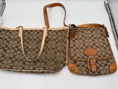 coach ハンドバッグ　ショルダーバッグ　2点おまとめ