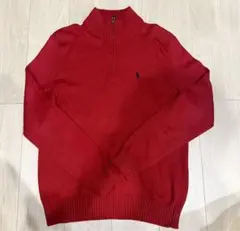 ラルフローレン ニット ハーフジップ メンズ