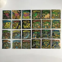 ビックリマンシール　旧シール　17弾ヘッド 24種コンプ