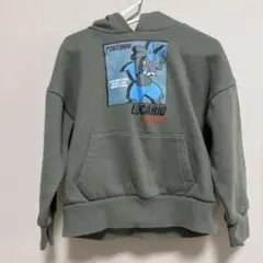 ライトオン　ポケモン　ルカリオ　パーカー