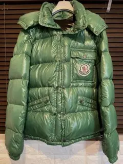 最終売り切り価格　MONCLER k2 ダウンジャケット　グリーン　3
