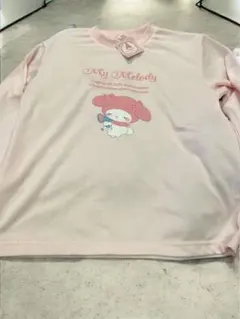 希少 マイメロディ✨パジャマ Mサイズ 新品未使用 1998年製 新品64642マイメロディ＆クロミ150cm前開き長袖ミンクフリースパジャマ