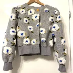 【美品】Meridiam 花柄刺繍 ジャケット