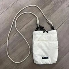 k*様 niko and ... アイボリー ショルダーバッグ