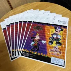 東京ディズニー ハロウィン ショップ袋 8枚セット　30×23㎝