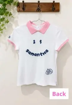 【良品】サマンサタバサ ゴルフ 半袖ポロシャツ Mのサムネイル