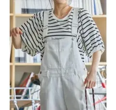 WEGO ボーダボリュームパフTシャツのサムネイル