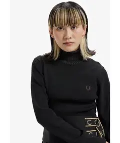 【Fred Perry】 フレッドペリー　タートルネックニット