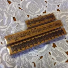 木製スタンプ　3種セット