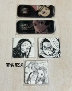 鬼滅の刃　ダイニング　ロング缶バッジ　スクエア缶バッジ　竈門炭治郎　竈門禰豆子