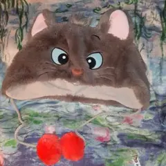 ベルリオーズ ファンキャップ　洗濯済み♡　ディズニー帽子　小さくたたんで発送