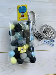 ガチャ詰め　ガチャ詰めポーチ　黒　ブラック　推し　推し活　ヲタ活