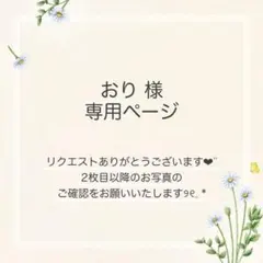 おり様 おまとめ2点