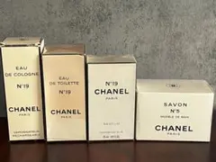 7*7様 ◆CHANEL香水サボン4点まとめ No.5No.19 オードトワレ