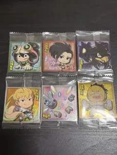 【僕のヒーローアカデミア】にふぉるめーしょんシール 6枚セット