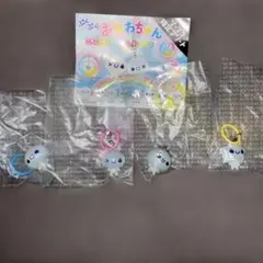 ぷくぷくあわわちゃんころんとクリアめじるしアクセサリーチャーム