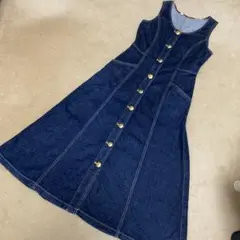 ブルーレーベルクレストブリッジ☆ジャンバースカート