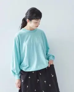 アトリエナルセ グレー コットン襟つきレトロニット - メルカリ