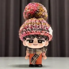 ソフビ　すのチル　ミックスニット帽　マフラー　ぬい服　SnowMan