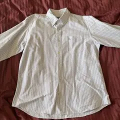 Eddie Bauer ストライプ長袖シャツ Lサイズ