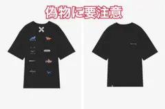 【ラスト1】MAISON KITSUNE × ADER ERROR Tシャツ 黒のサムネイル
