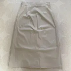 レザー ロングスカート