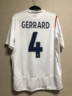 イングランド代表 スティーブン・ジェラード 06/07 ホームユニフォーム XL