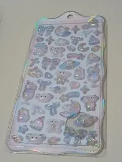 ボンボンドロップシール　犬　いぬ　くま　クマ