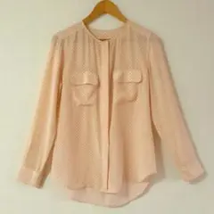 EQUIPMENT FEMME シルク100% シャツ とろみブラウス S