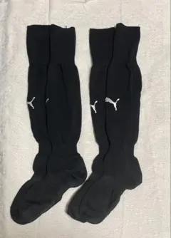 PUMA プーマ サッカーソックス ブラック 22~24cm