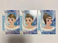 【美品】おしゃれ魔女ラブ＆ベリー　ヘアー&メイクアップカード3枚セット①