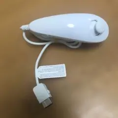 【匿名　送料無料】家庭用ゲーム機　任天堂Wiiヌンチャク　ホワイト 432-35