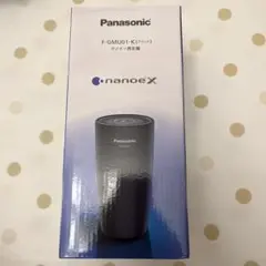 【未使用品】Panasonic F-GMU01-K ブラック 空気清浄機 Panasonic パナソニック(Panasonic) F-GMU01 ナノイーX発生機