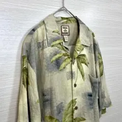 TOMMY BAHAMA トミーバハマ 100%シルク パームツリー Mサイズのサムネイル