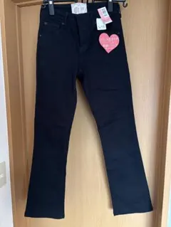 C-SEVENTEEN ブラックストレートデニム 26サイズ