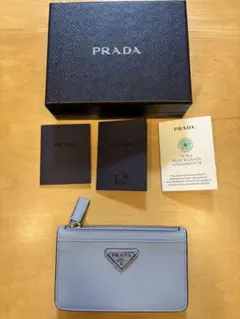 プラダ　PRADA SAFFANO 三角ロゴ　カードケース　財布