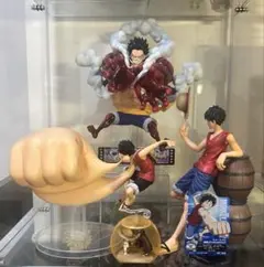 ワンピース　一番くじ　海賊王への道　A賞　C賞　D賞　ルフィ　フィギュア　セット