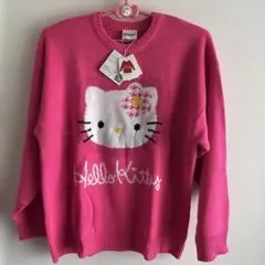 Hello Kitty ♡♡ ピンク セーター Lサイズ