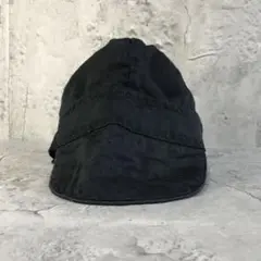 cy610古着　帽子　キャスケット　黒　キッズ　90s Y2K