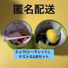 ポケモン チョコエッグ シークレット　ミュウ ナエトル 2点セット