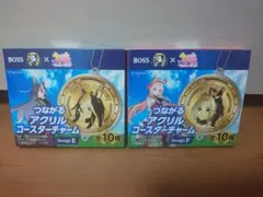 ボスBOSSウマ娘アクリルコースターチャームEドリームジャーニーFオルフェーヴル