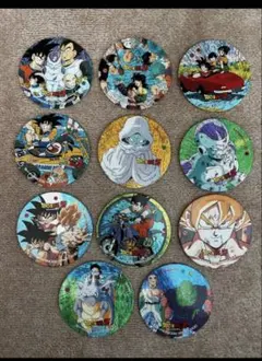ドラゴンボール メンコ めんこ 希少 鳥山明 カード 悟空 ベジータ