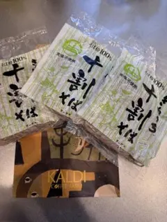KALDI サンサス きねうち グルテンフリー　十割そば 3袋セット完売商品のサムネイル