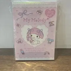 【新品】My Melody メモ用紙セット 104枚 シール付き