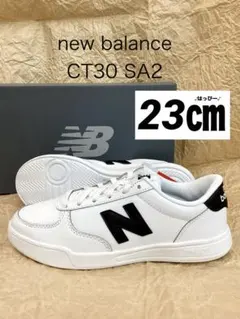 新品　23㎝　ニューバランス　CT30 SA2 ホワイトブラック　スニーカーのサムネイル