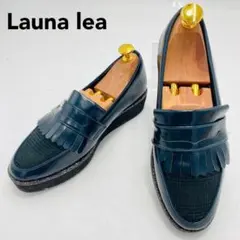 Launa lea　ラウナレア　厚底フリンジローファー　コインローファー