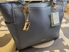 新品未使用a.v.v トートバッグ ブルー