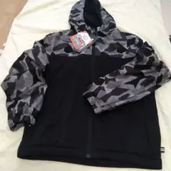 未使用ダグ付　防風加工 ジャケット　裏起毛　150