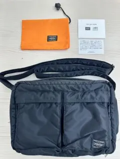 PORTER ポーター TANKER タンカー 2層式 ショルダーバッグ 黒