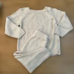 H&M オーガニックコットン　セットアップ　6-9m